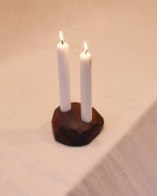 Double Gem Candleholder